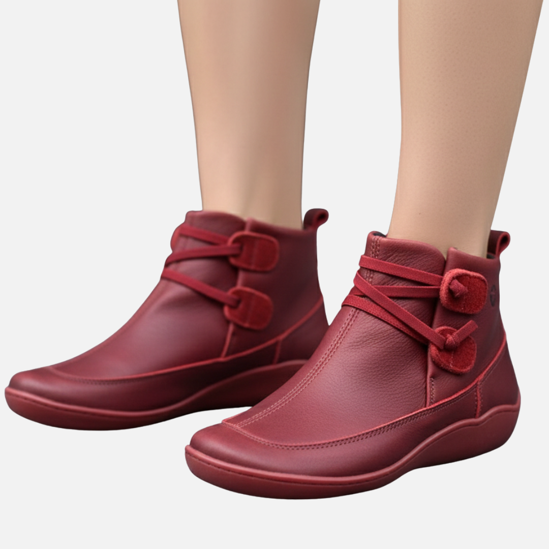 Women’s Comfortable Leather Ankle Boots