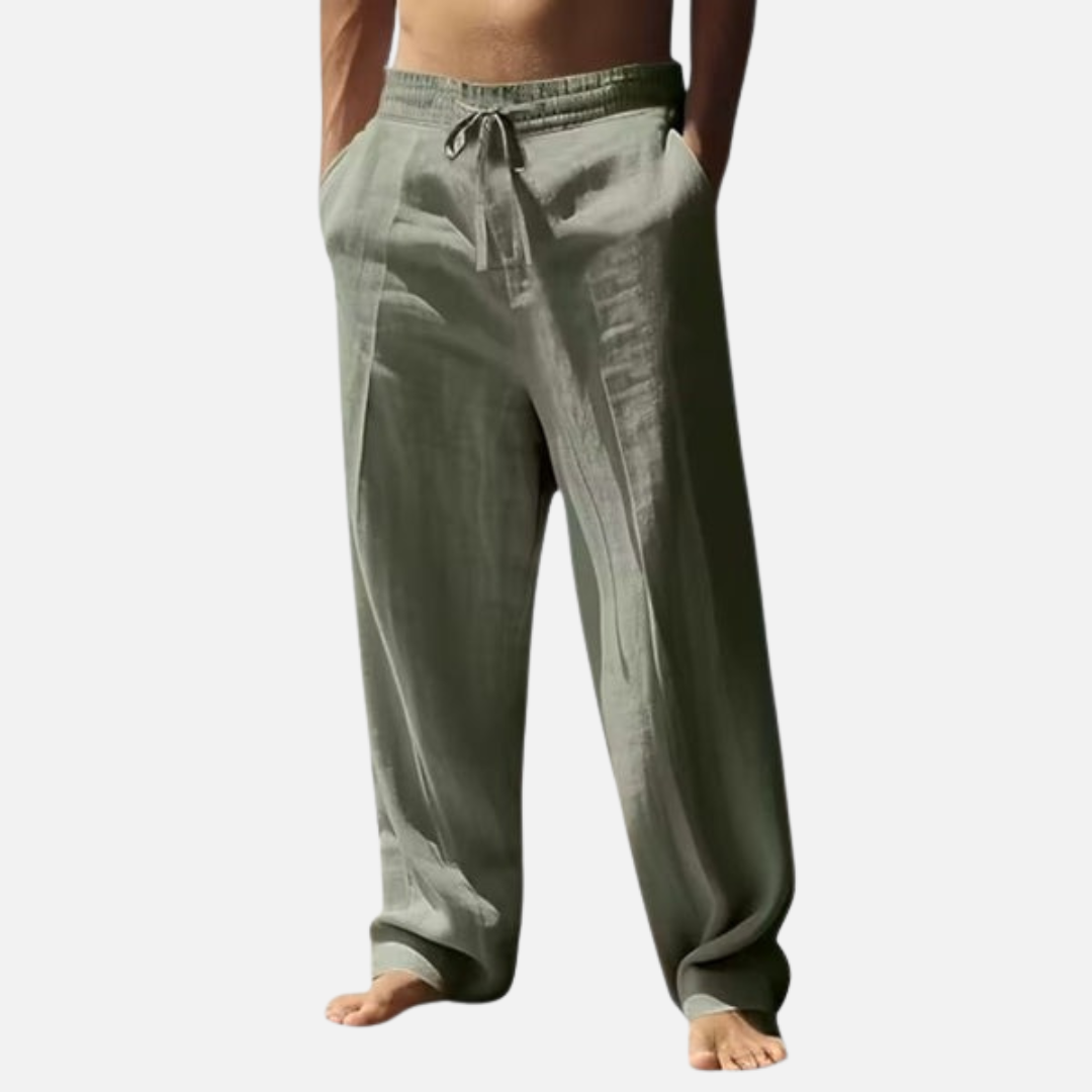 Men's Linen Lounge Trousers