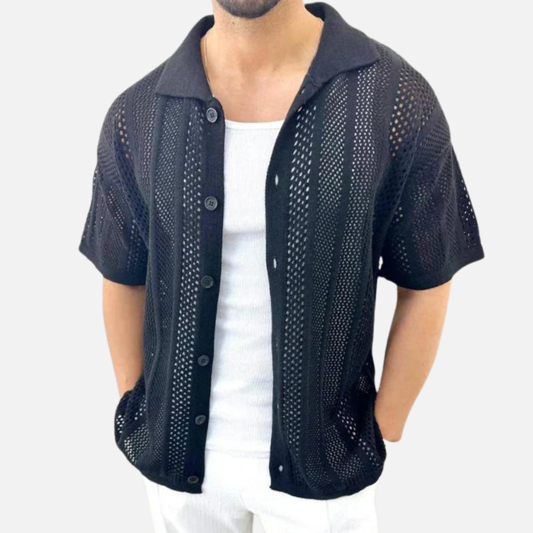 Men’s Knit Shirt Short Sleeve