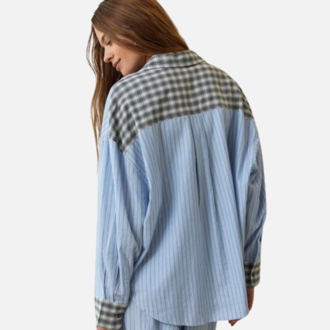 Women’s Striped Pyjamas Set