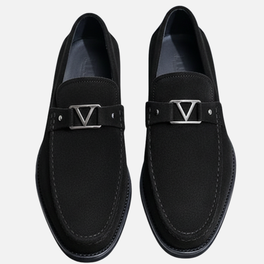 Men’s Luxury Suede Loafers – Classic Slip-On Shoes
