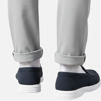 Men's Smart Suede Loafers - Casual Slip-On Driving Shoes