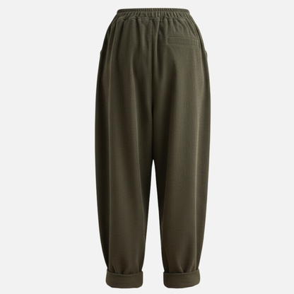 Women’s Corduroy Wide-Leg Pants – Casual Loose Fit Trousers