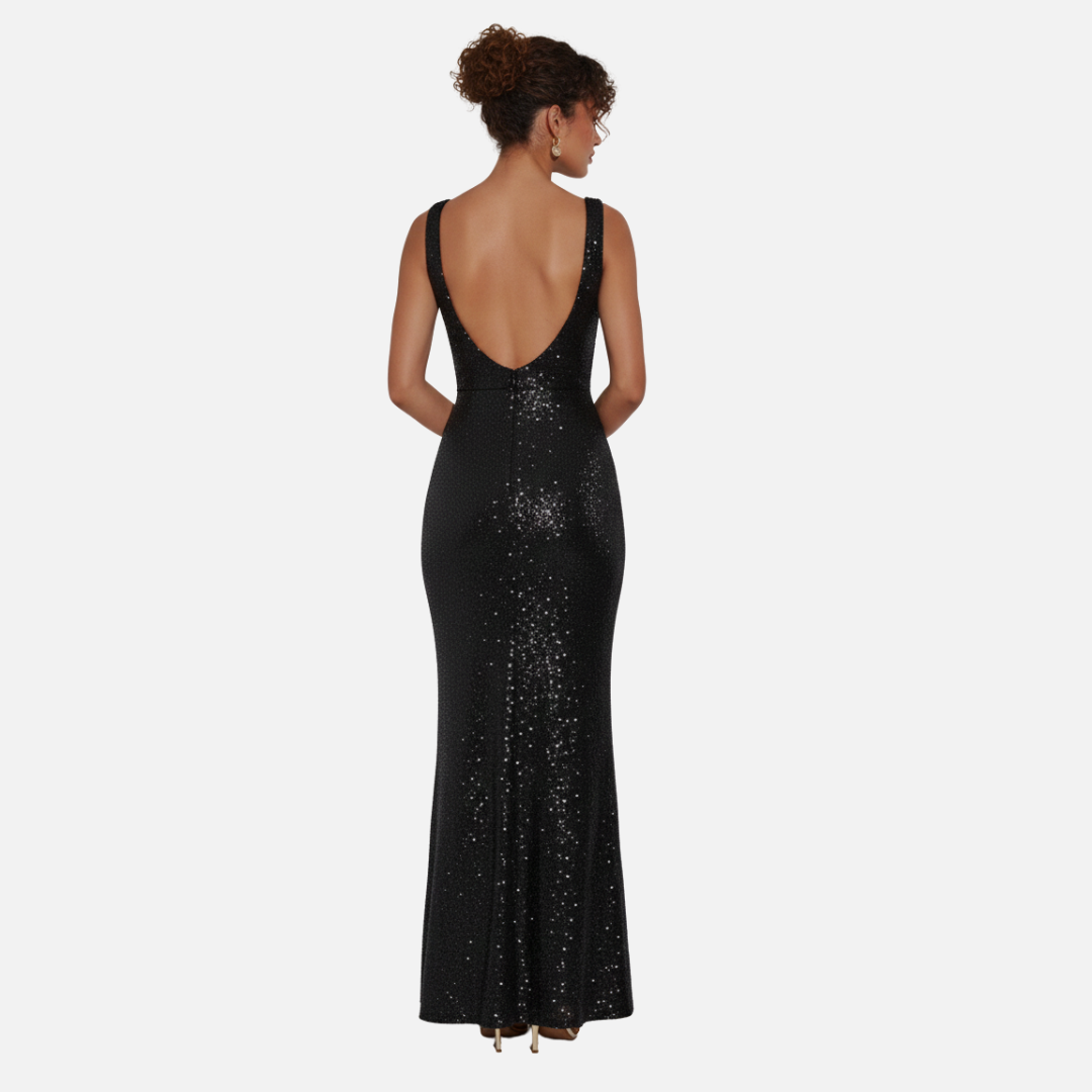 Women's Elegant Evening Dress - Glamorous Gown