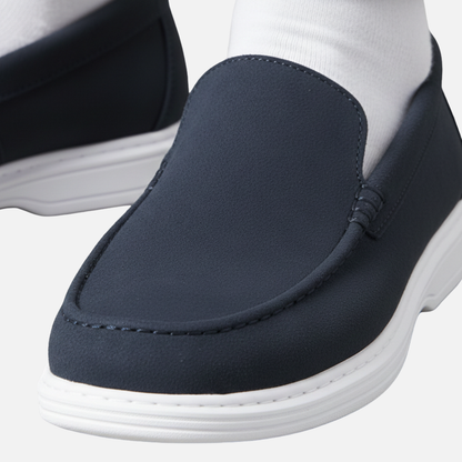 Men's Smart Suede Loafers - Casual Slip-On Driving Shoes