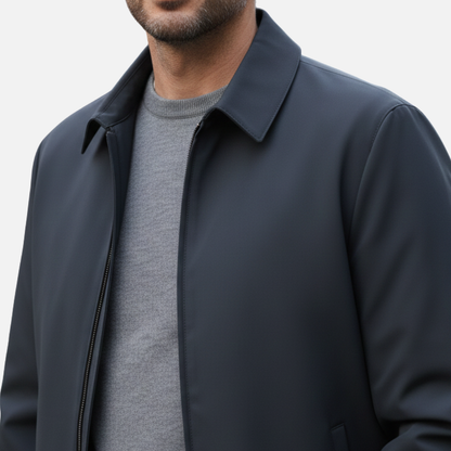Men’s Lightweight Old Money Jacket - Quilted Lined Coat