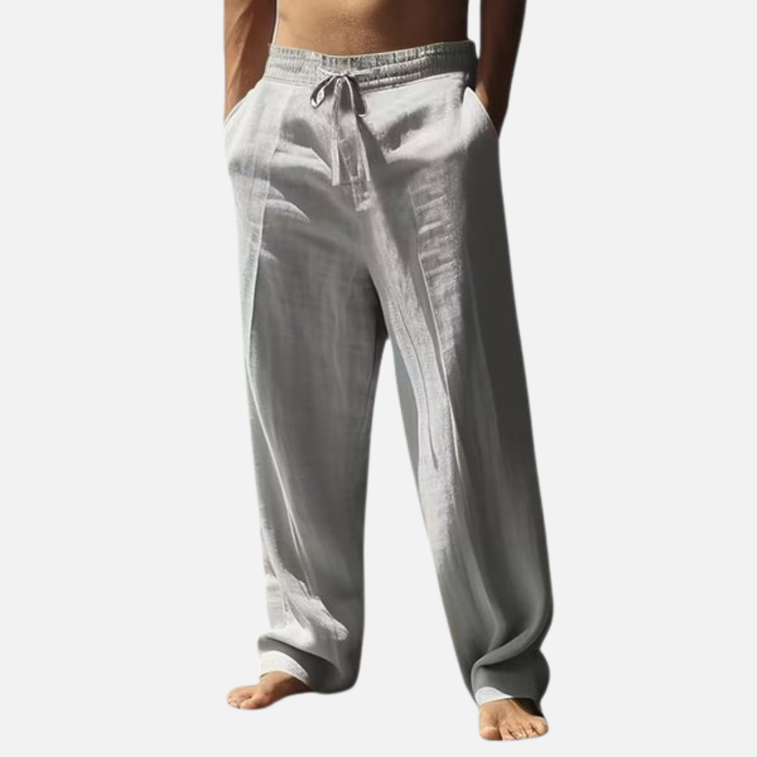 Men's Linen Lounge Trousers