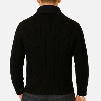 Knitted Cardigan Jumper – Button-Up Cardigan