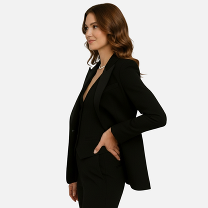 Women’s Stylish Formal Two-Piece Outfit Set