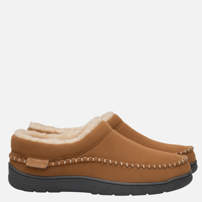 Men’s Cozy Winter Slippers – Fleece Lined Indoor Loafers