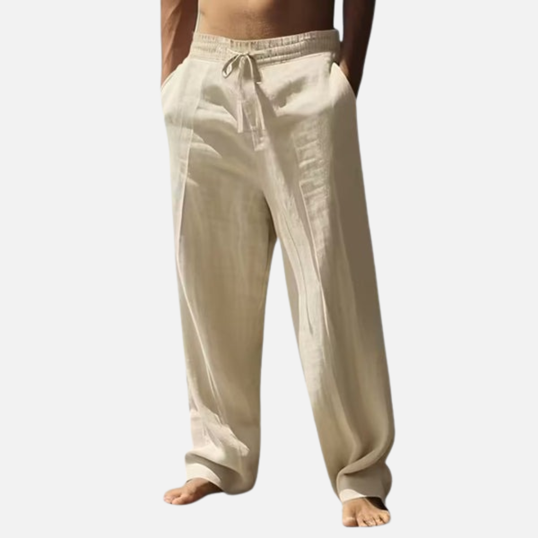 Men's Linen Lounge Trousers