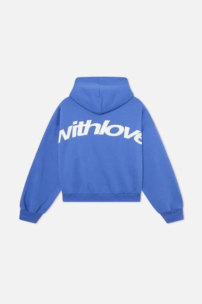 Women's Oversized Hoodie – Graphic Back Print, Fleece