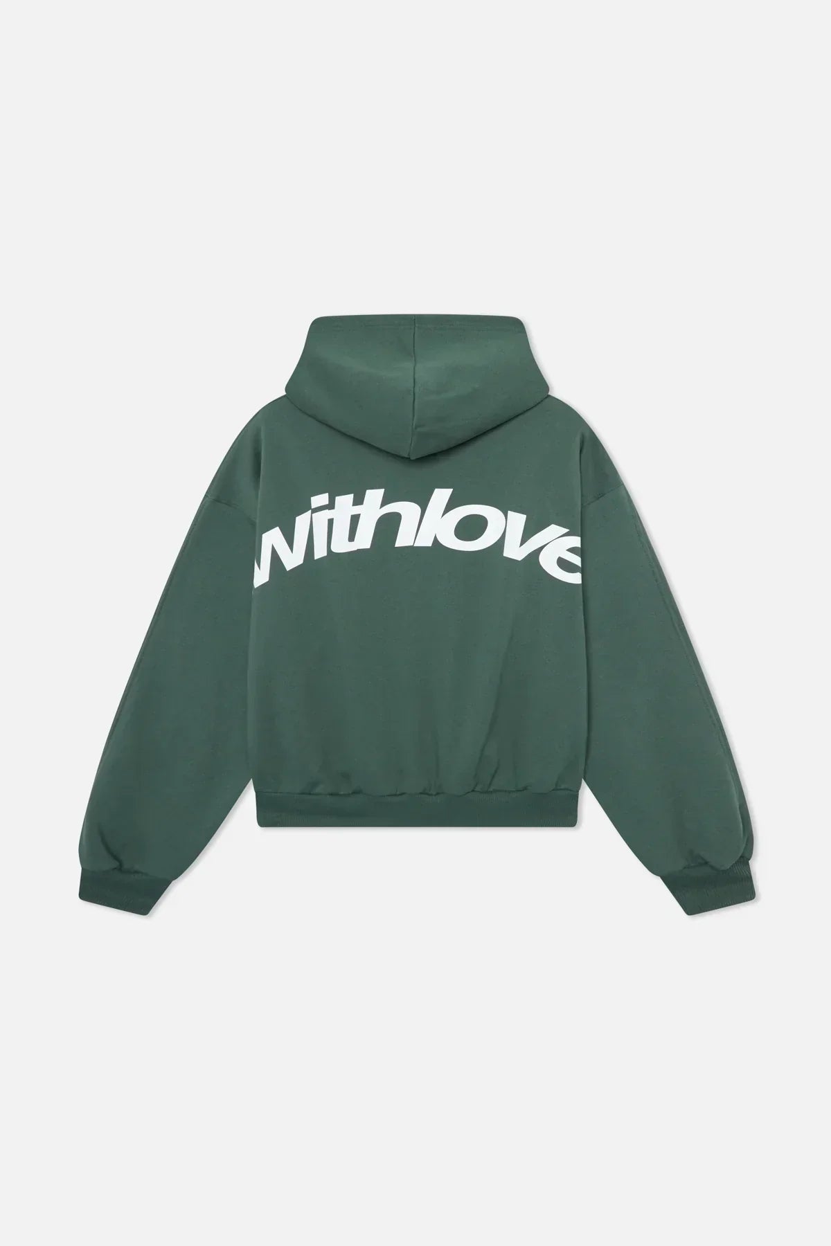 Women's Oversized Hoodie – Graphic Back Print, Fleece