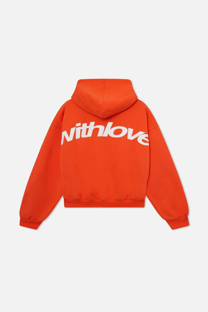 Women's Oversized Hoodie – Graphic Back Print, Fleece