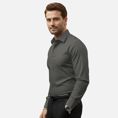 Men’s Slim-Fit Long-Sleeve Shirt