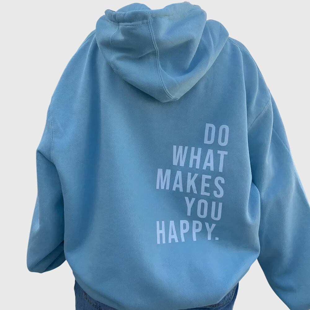 Women's Hoodie – Oversized Back Graphic