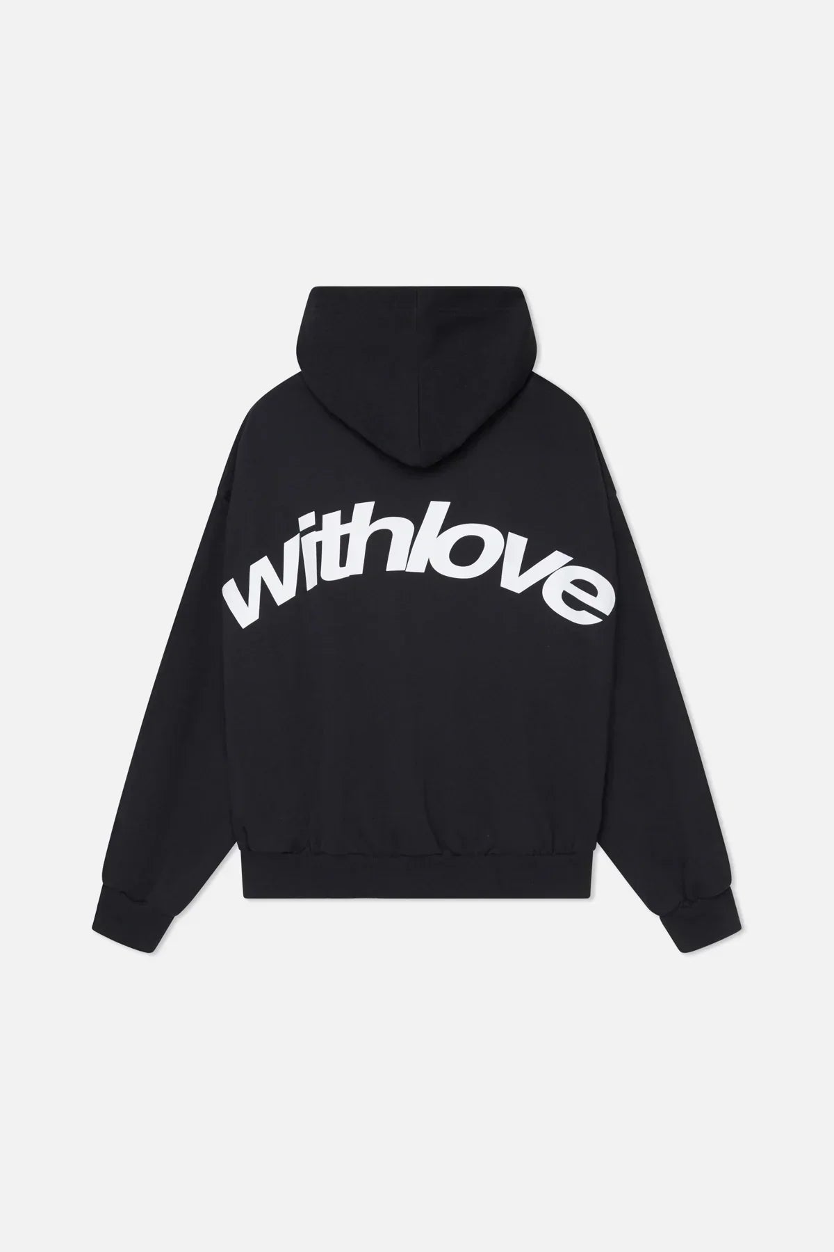 Women's Oversized Hoodie – Graphic Back Print, Fleece