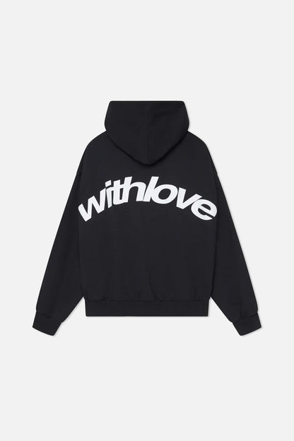 Women's Oversized Hoodie – Graphic Back Print, Fleece
