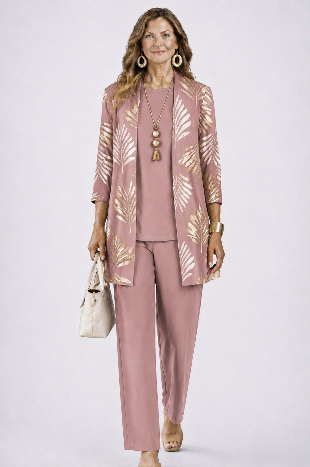 Breezy 3-Piece Set | Relaxed Fit, Lightweight, Printed Trousers 11