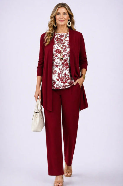 Breezy 3-Piece Set | Relaxed Fit, Lightweight, Printed Trousers 6