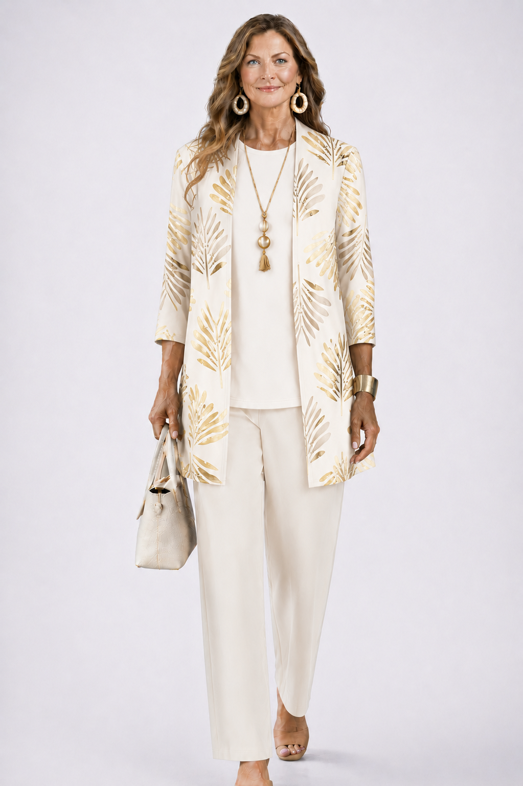 Breezy 3-Piece Set | Relaxed Fit, Lightweight, Printed Trousers 9