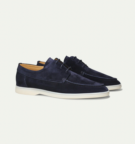 Marco | Men's Suede Lace Up Loafers Shoes