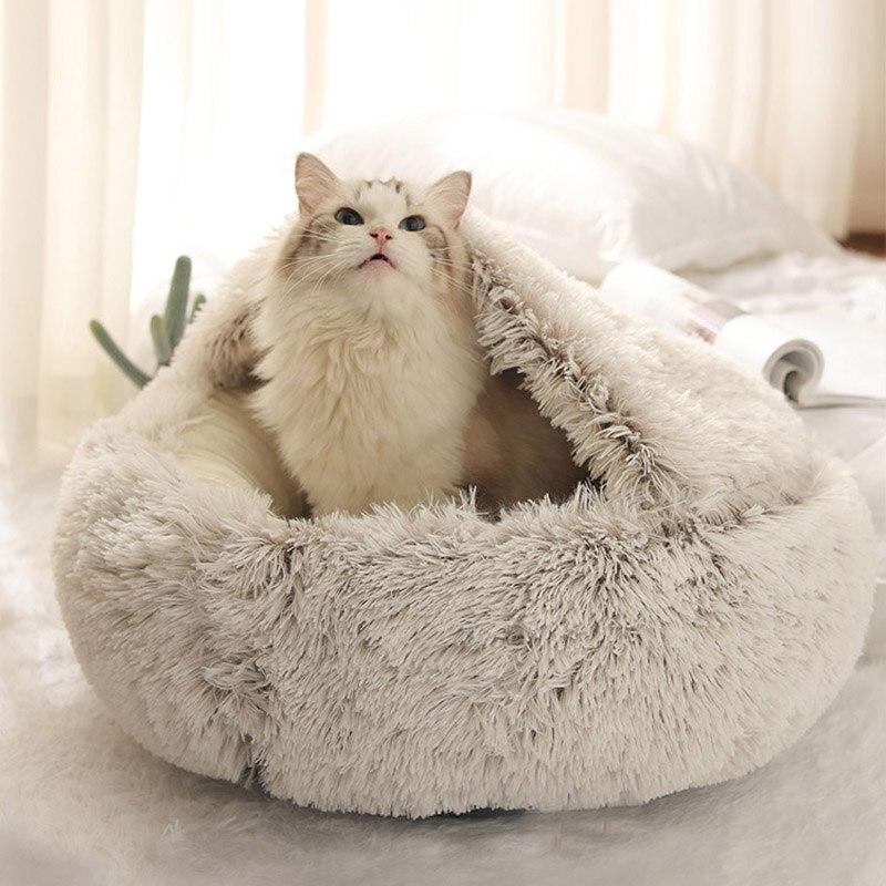 Cozy cat & dog bed | Warm, Soft & Safe 1