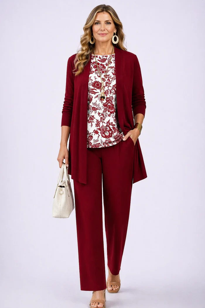 Daria 3-Piece Set | Relaxed Fit, Lightweight Fabric, Botanical Print 6