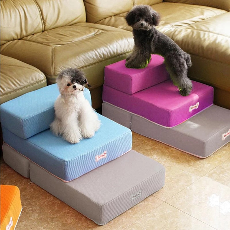 Dog stairs (2 levels) | Let your little one easily get onto the couch 1