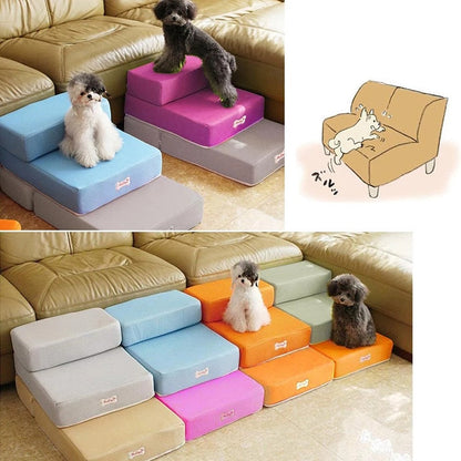Dog stairs (2 levels) | Let your little one easily get onto the couch 4