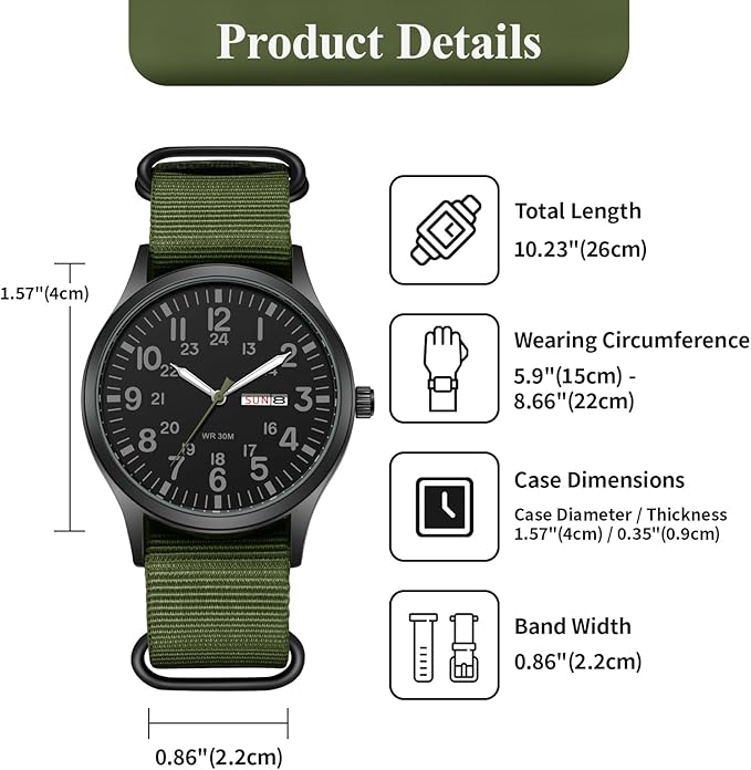 Durable men's outdoor watch – waterproof, scratch-resistant design, for adventure 2