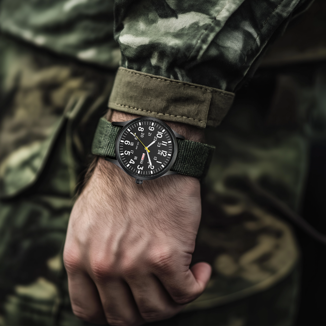 Durable men's outdoor watch – waterproof, scratch-resistant design, for adventure 8