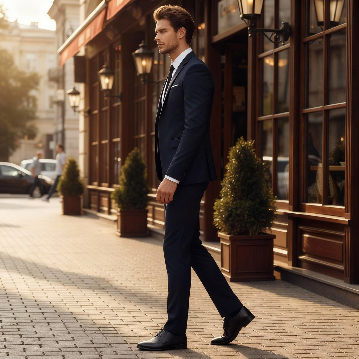 Men's Slim Cut Suit Set