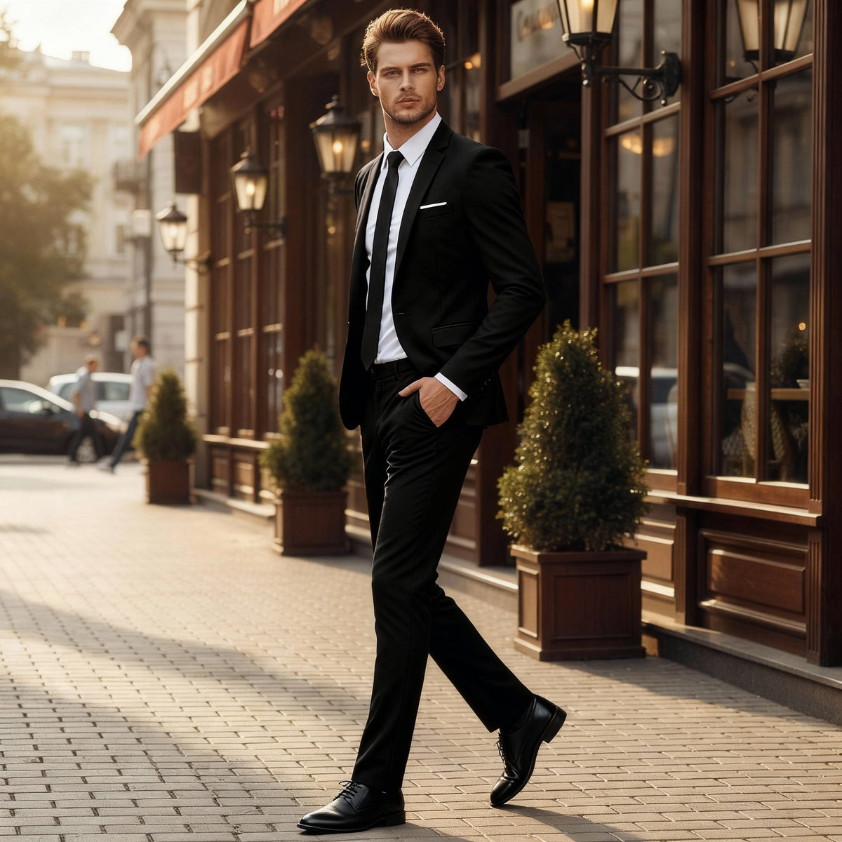 Men's Slim Cut Suit Set