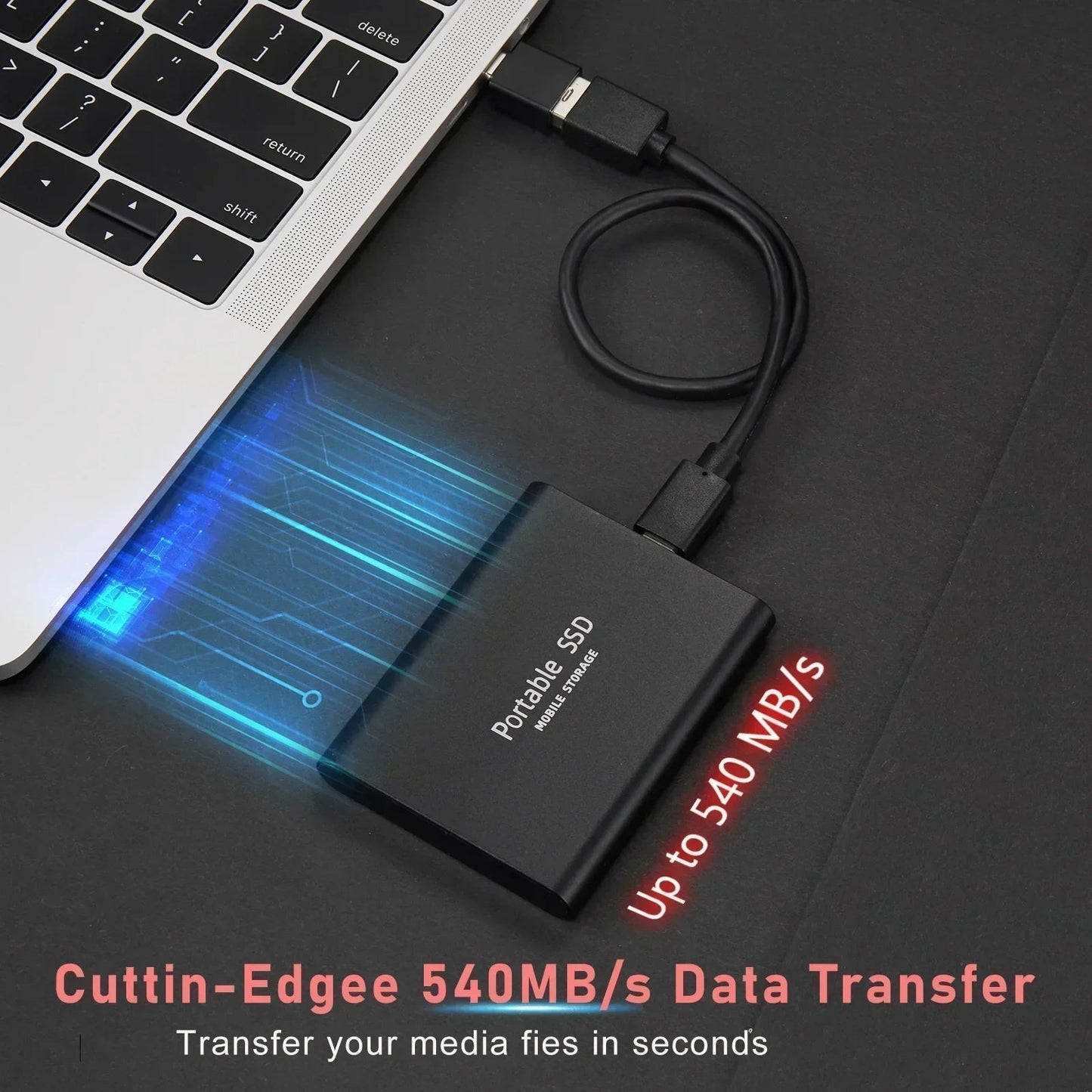 External SSD with 128TB - StorePro 3