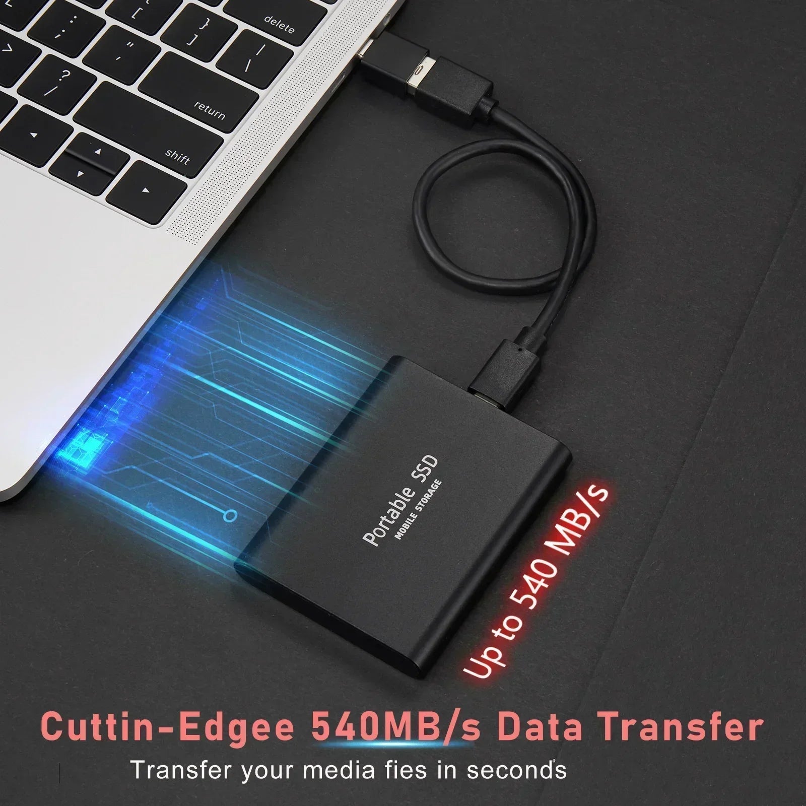External SSD with 128TB - StorePro 3