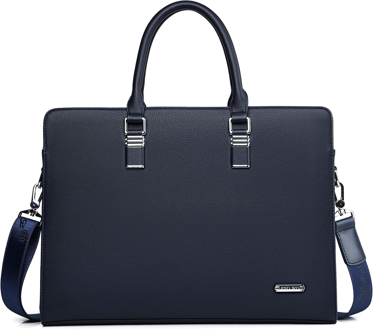 Genuine Leather Multi-Compartment Business Briefcase for Professionals 7