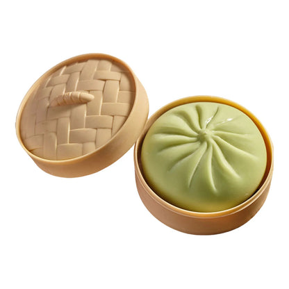 Glitter Bun Fidget Toy Kawaii Dumpling Squeeze Dough Ball Desk Toy Viral Fall 2026 Gift Stress Relief 0