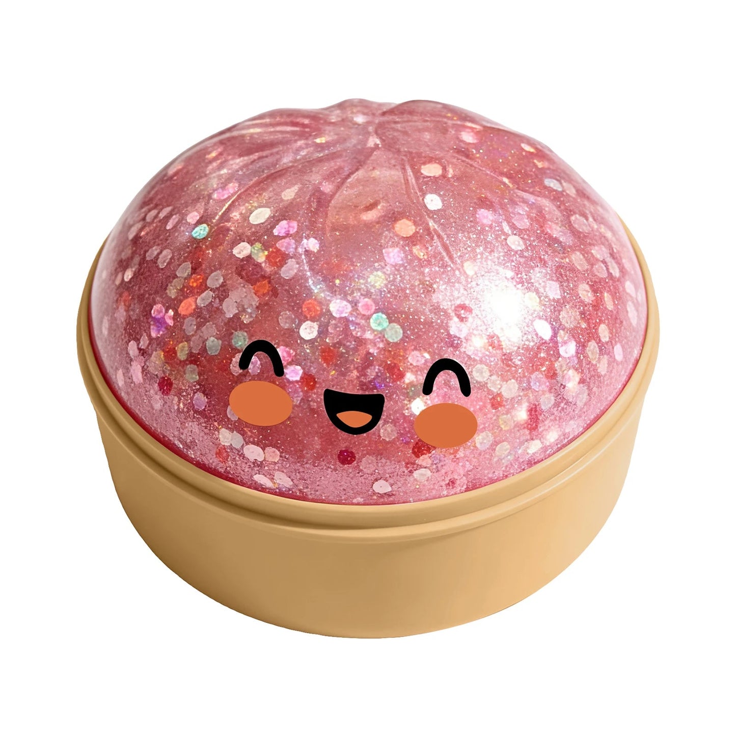 Glitter Bun Fidget Toy Kawaii Dumpling Squeeze Dough Ball Desk Toy Viral Fall 2026 Gift Stress Relief 14