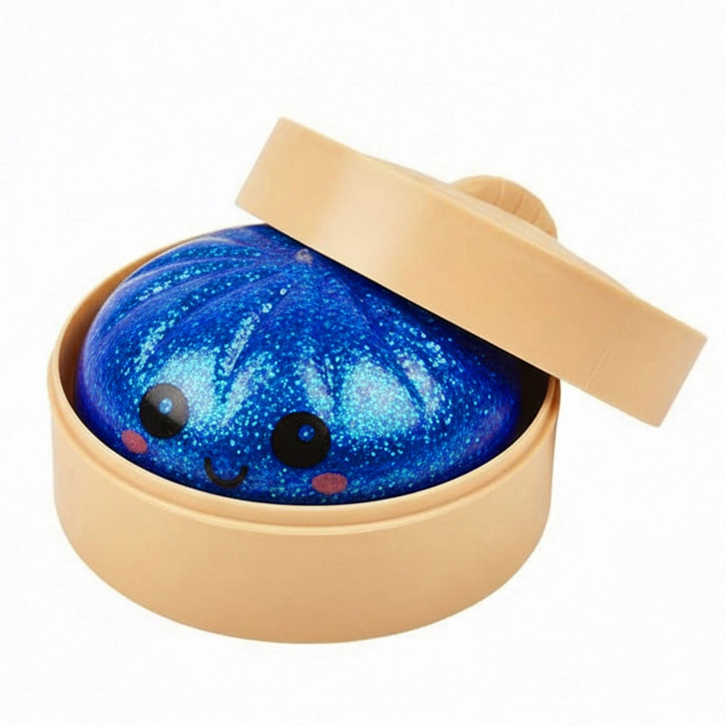 Glitter Bun Fidget Toy Kawaii Dumpling Squeeze Dough Ball Desk Toy Viral Fall 2026 Gift Stress Relief 15