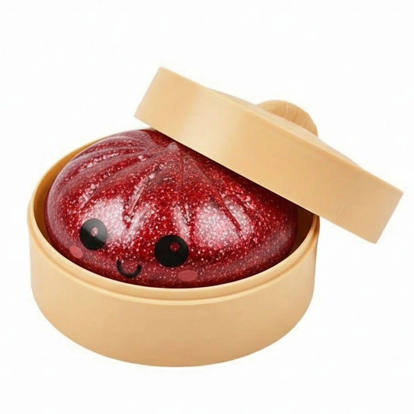 Glitter Bun Fidget Toy Kawaii Dumpling Squeeze Dough Ball Desk Toy Viral Fall 2026 Gift Stress Relief 17