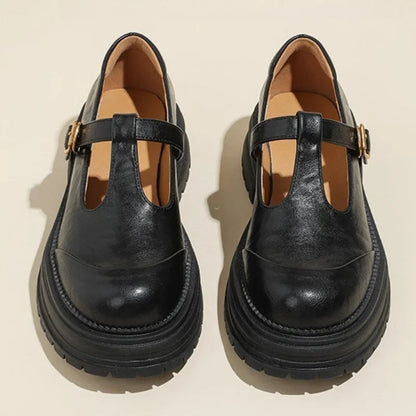 Henna | T-Bar Mary Jane Loafers with Platform for Women 5