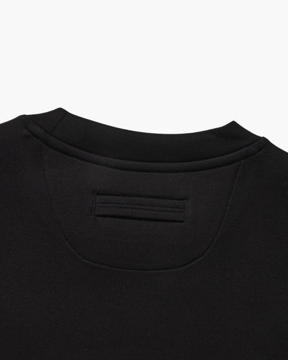 Men's Crew Neck Pullover Sweater with Ribbed Cuffs