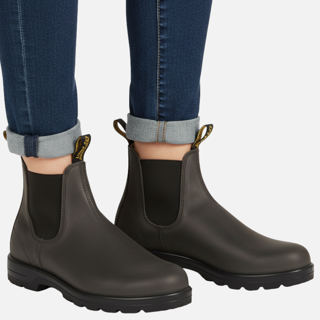Women’s Classic Ankle Boots – Slip-On Chelsea Boots
