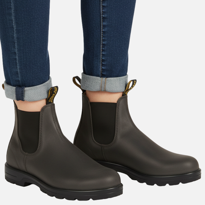 Women’s Classic Ankle Boots – Slip-On Chelsea Boots