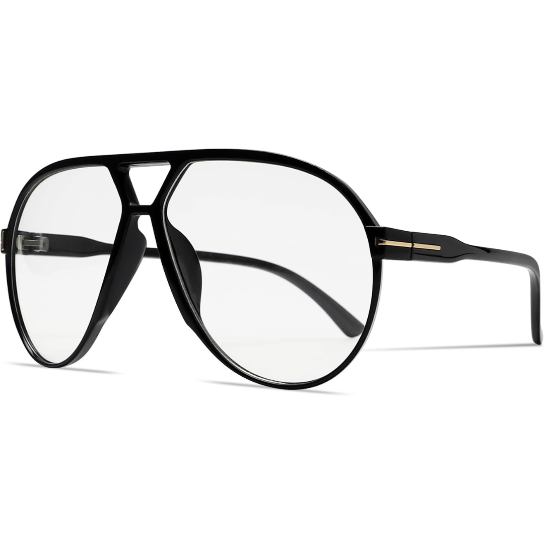 Lightweight unisex aviator sunglasses – oversized square lenses, lightweight frame, for summer 2025 0