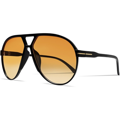 Lightweight unisex aviator sunglasses – oversized square lenses, lightweight frame, for summer 2025 13