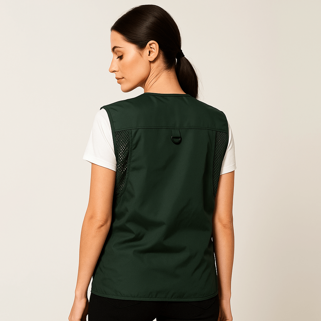 Luxe Summer Vest | Lightweight, Multi-Pocket Nylon Design 6