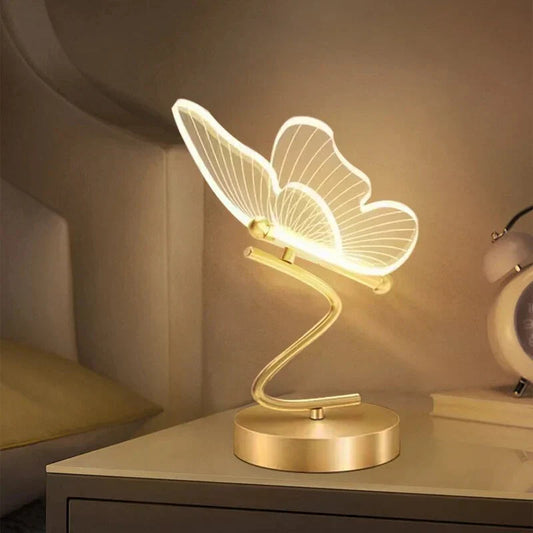 Luxury Butterfly LED Table Lamp - ButterflyLuxe 0