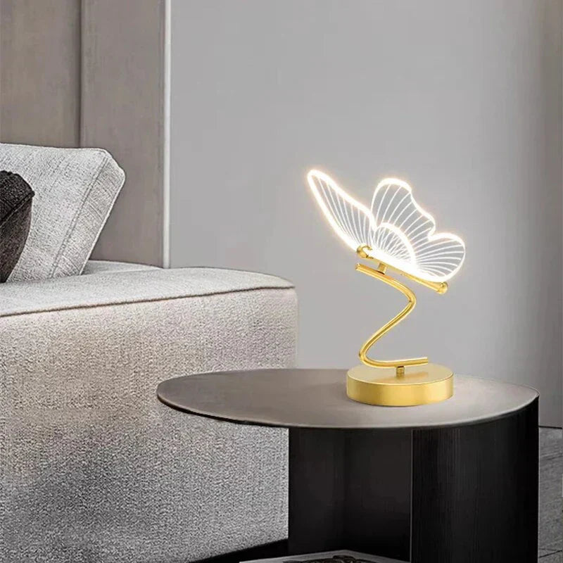 Luxury Butterfly LED Table Lamp - ButterflyLuxe 1